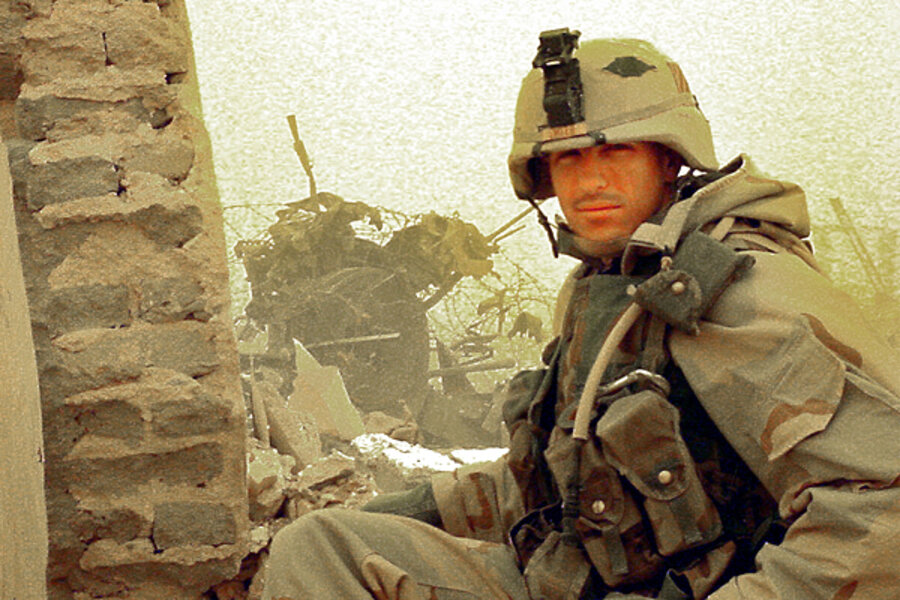 Sergeant First Class Paul Ray Smith, Medal of Honor recipient — U.S. Army photograph, public domain